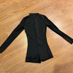 Spirit Black Long Sleeve Top